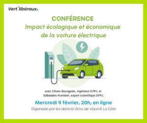 Conference Olivier Bourgeois impact écologique et économique voiture électrique